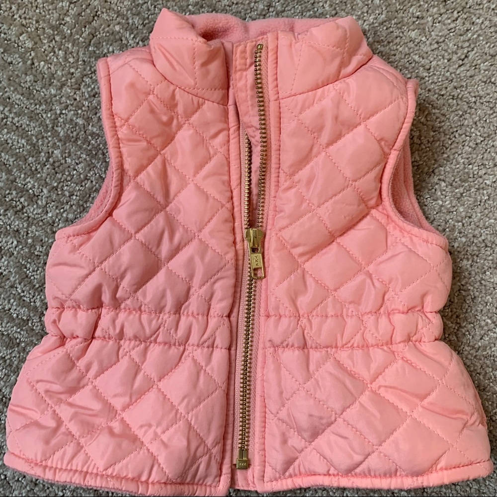 Quilted puff vest